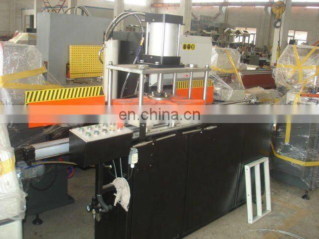 Aluminum cutting saw machine for aluminum curtain wall windows