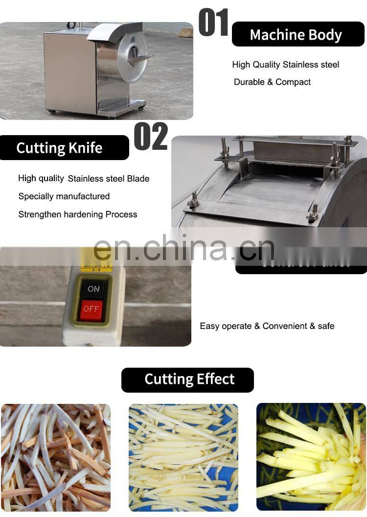 industrial electric french fry cutter potato cutting machine for sale