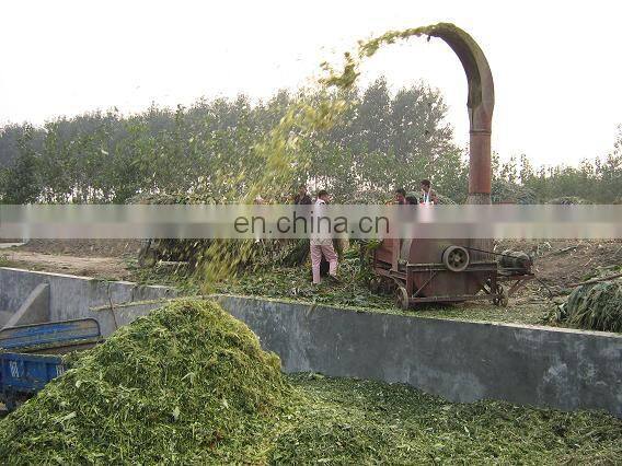Speed adjustable Long neck corn straw crusher with Conveyor belt