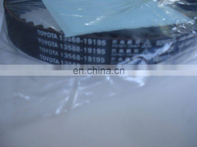 Japanese durable rubber timing belt for Coaster HZB50 OEM:13568-19195