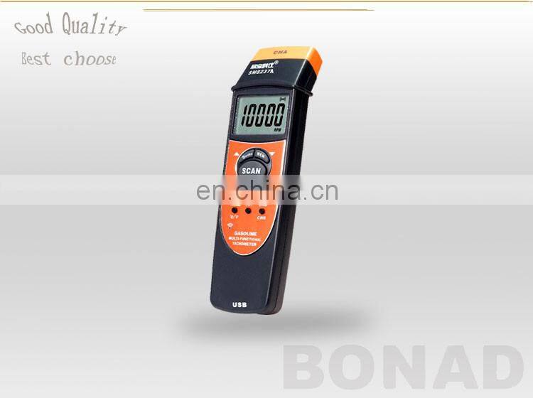 SM8237A digital gasoline engine rev counter with multiple cylinders