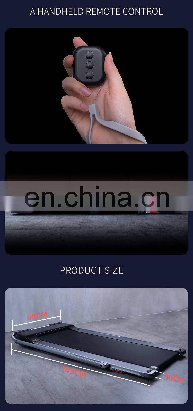 The world's thinness mini home treadmill gym walking foldable mini treadmill