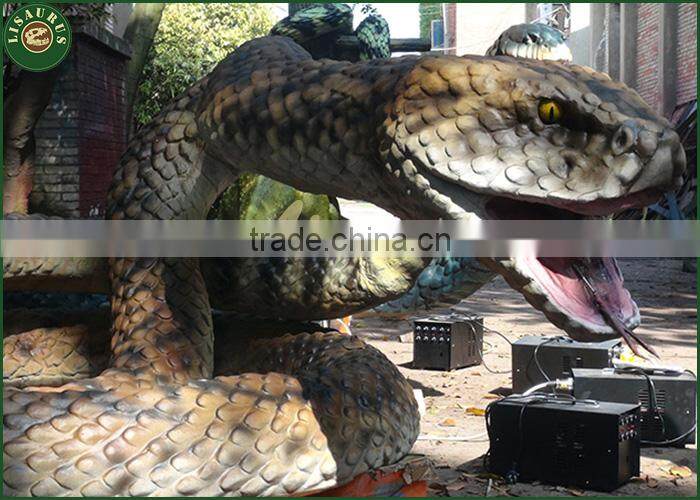 Lisaurus-J Latest Reptile park animatronic animal