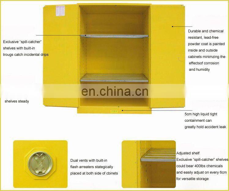 new design galvanized metal cabinet,lab coat metal cabinet,lab equipment flammable safety cabinet