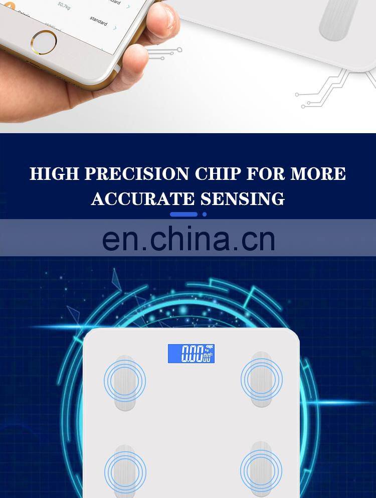 Household Bathroom Weighing Electric Body Fat Scales Wifi Smart Digital Weight Scale