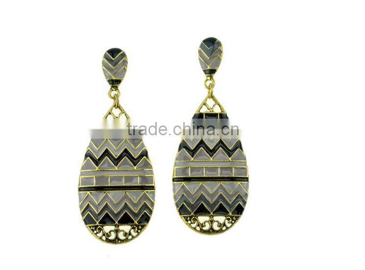 earrings in ear chain blue stone for nipples double face silver ball sun and moon arete dije colgado colgante para dama