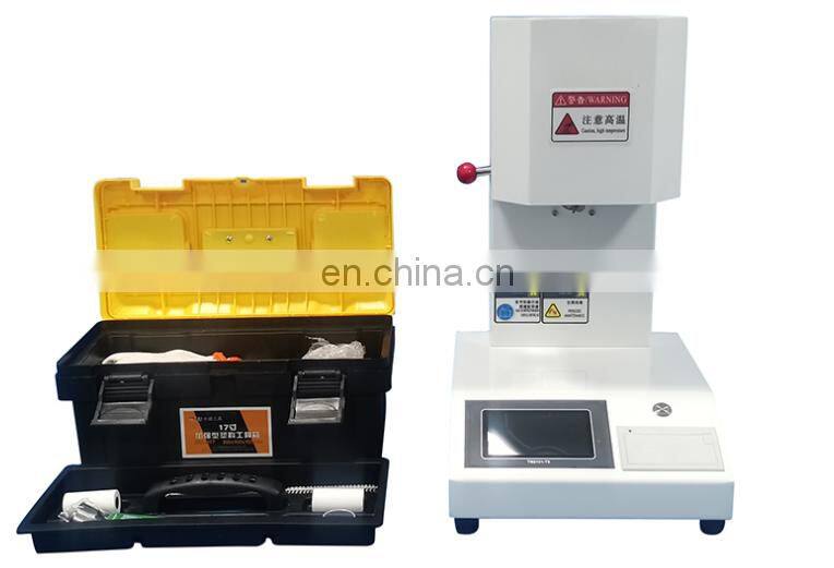 Manufacturer ASTM D1238 Extrusion Plastometer Plastic PVC Melt Flow Rate Index Testing Machine