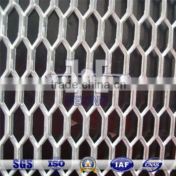 Galvanized Hexagonal Expanded Metal Mesh
