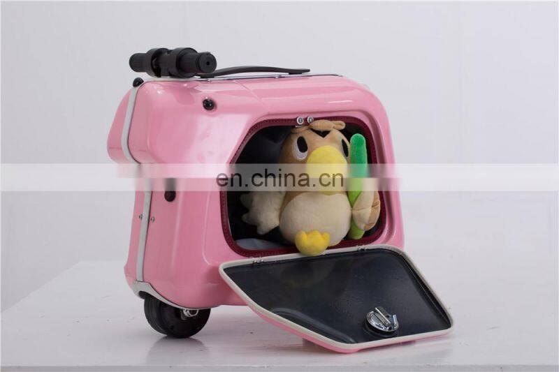 new mini suitcase luggage children's e l ectric riding suitcase