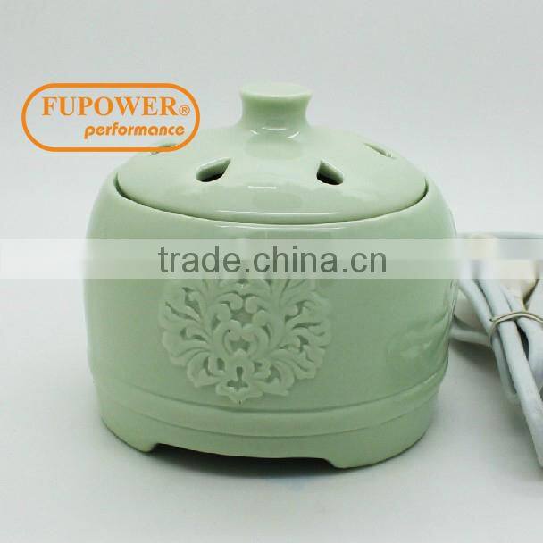 Hot selling Chinese Craftmanship ceramic ELECTRIC AROMATHERAPY ESSENTIAL OIL BURNER/DIFFUSER