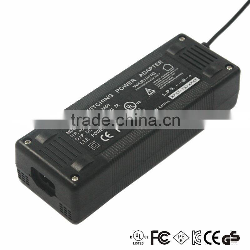 120w UL approval 24v 5a power adapter
