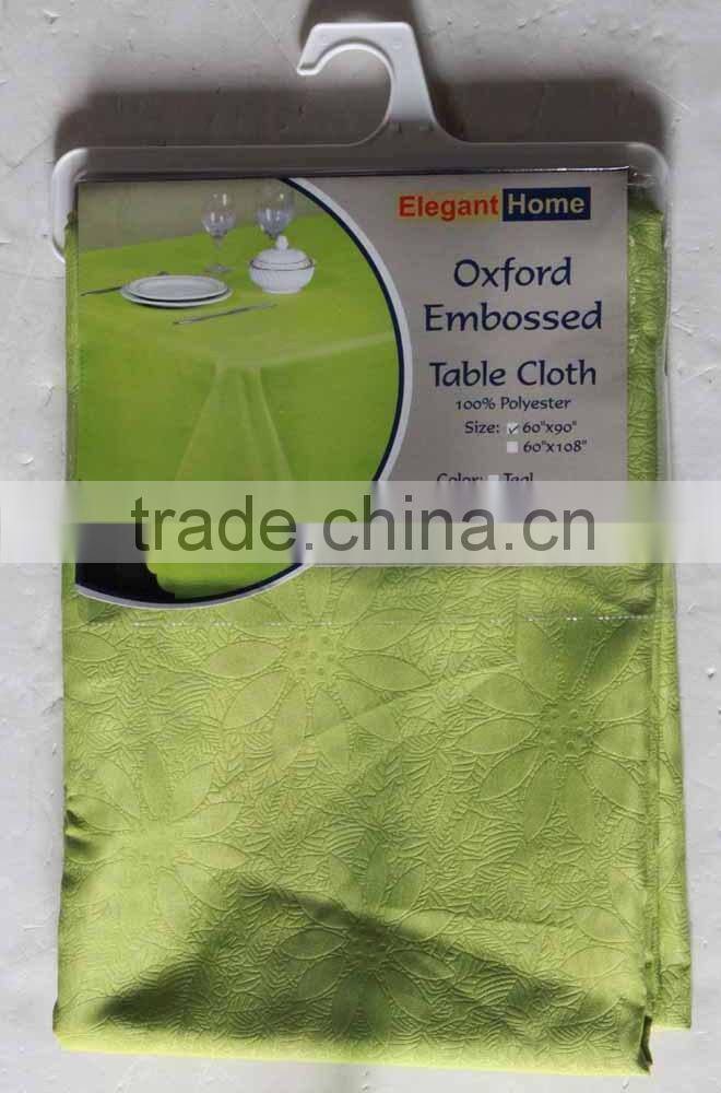 Cheap Oxford Embossed Table Cover