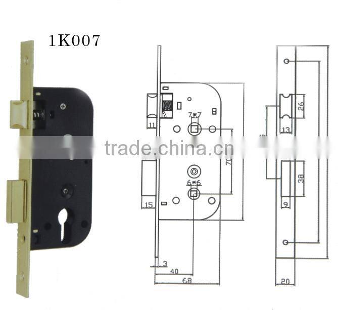 German Cylinder Door Lock Art.1K007