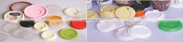 Automatic plastic cup lid thermoforming machine