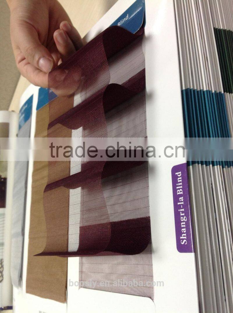 Shangrila Sheer Shades With 2 inches Sheer Fabric