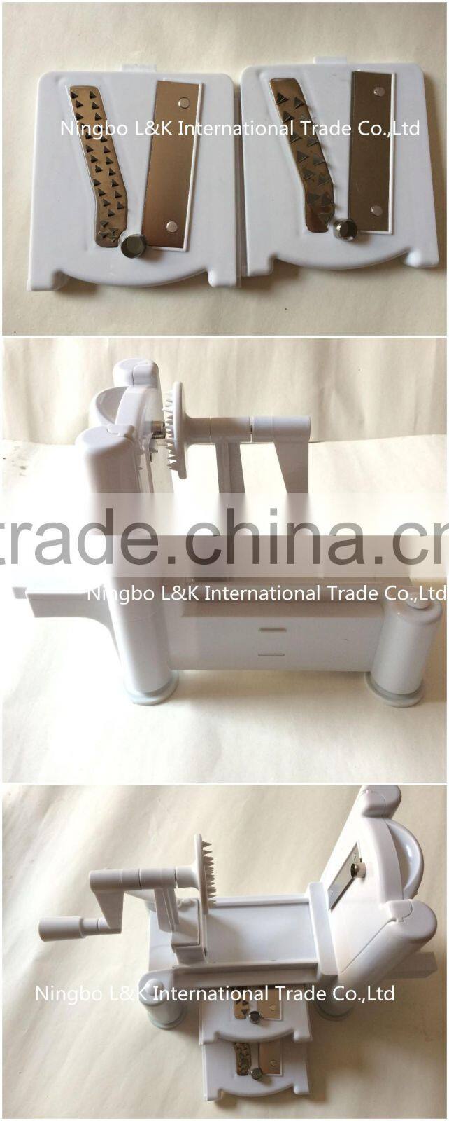 As seen on TV spiral slicer /vegetable spiralizer/spiral vegetable slicer