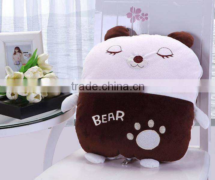 Cute Animal plush sleepin cushion Pillow for Children Animal Shaped Pillow for kids