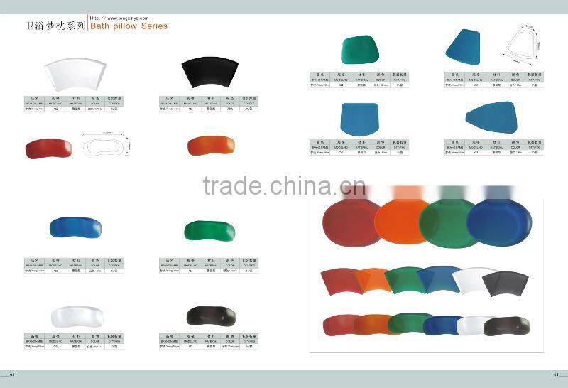 wholesale plastic bath tub pillow