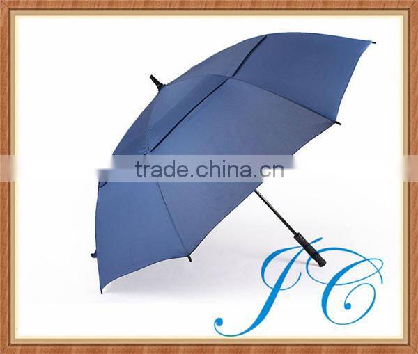 Different colors large outdoor golf umbrella with two tier