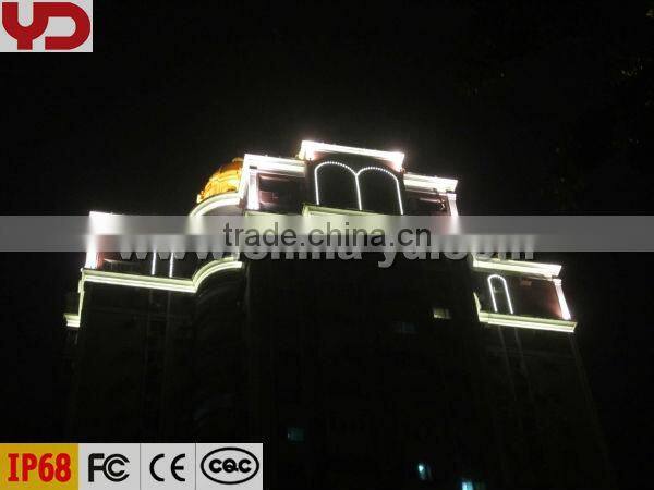 YD CE FCC CQC UL IP68 outdoor led lighting wall washer anti-uv