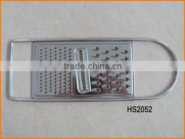 HS2099 Wire Flame & Big Holes Stainless Steel Vegetable Grater & Shredder