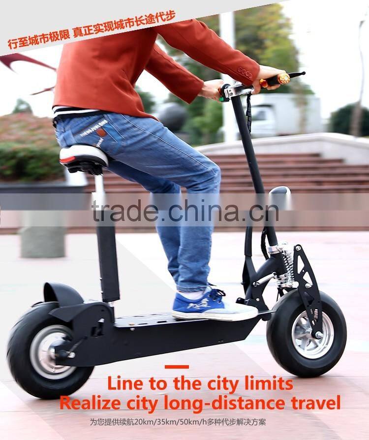 li-ion battery stand up electric scooter