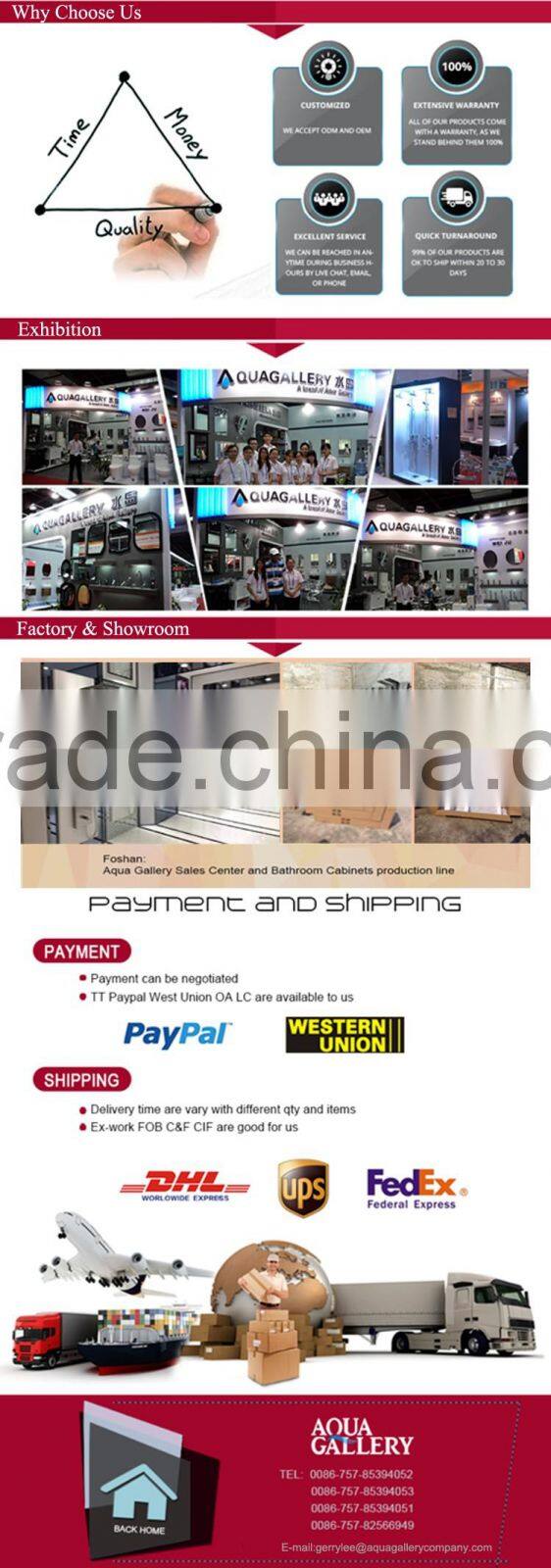 2016 New Design Shower Panel 304 Stainless Steel Shower Panel