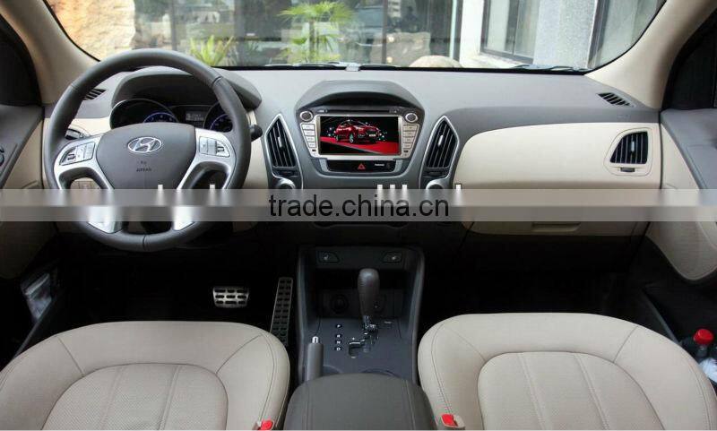 sell centrais multimidia for Hyundai IX35 with GPS/Bluetooth/Radio/SWC/Virtual 6CD/3G internet/ATV/iPod/720P RM/720P RMVB