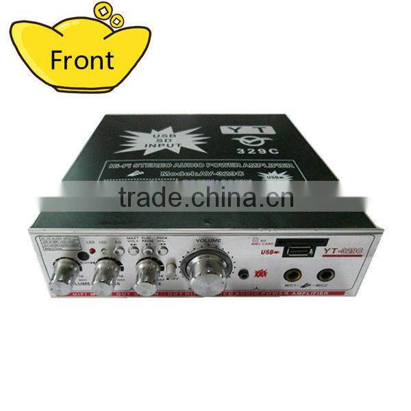 jazz music car amplifier YT-329C support USB/SD
