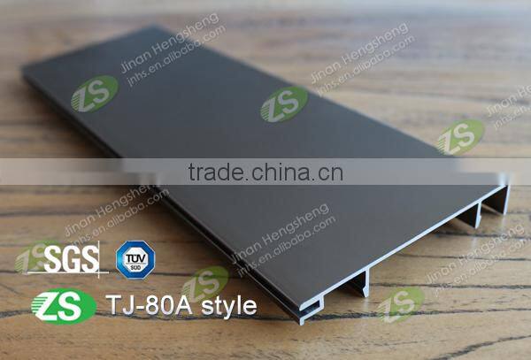 Floor accessories alloy kitchen cabinet floor skirting board for home