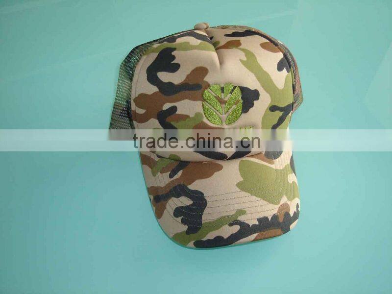 trucker cap/mesh cap with print