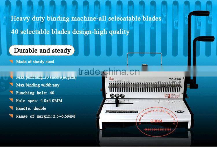 Perfect wire binding machine wire binder