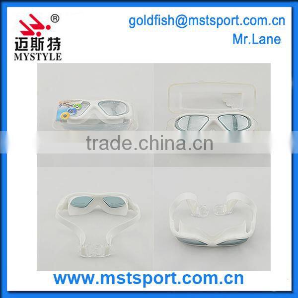 2016 New style fashion teenager large swimming mask goggles factory in China