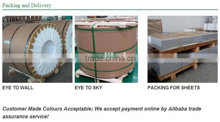 High reflective polished aluminium mirror sheet with ROHS