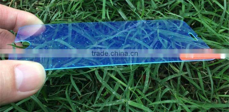 hot new products for 2015 bubble-free anti blue ray tempered glass screen protector for apple phone