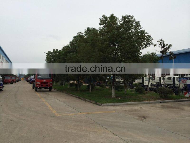 FORLAND mini garbage collector truck , cheap price 1m3 hook lift garbage truck