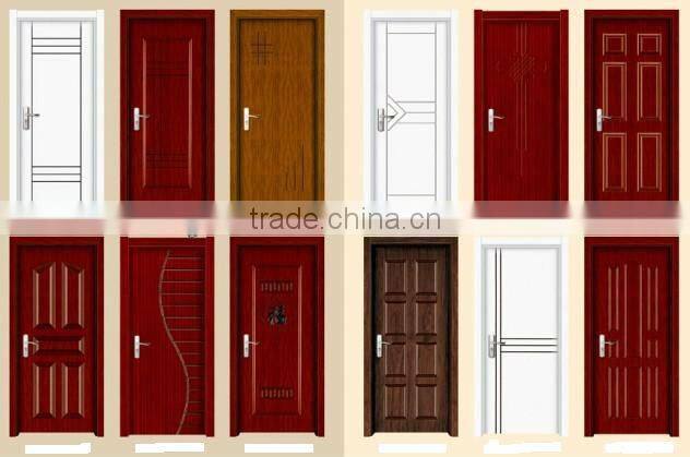 high quality Modern Interior Solid Wooden Door Designs