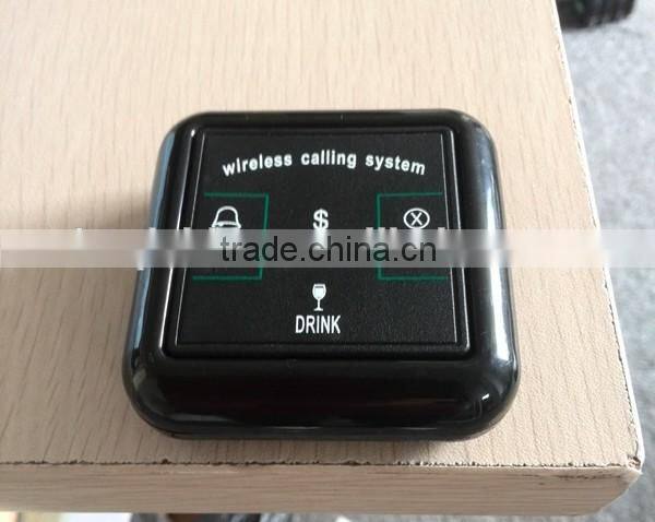 Wireless Table Buzzer System Koqi Factory Vibrating Display Receiver With Call For Service Waterproof Buzzer Bell