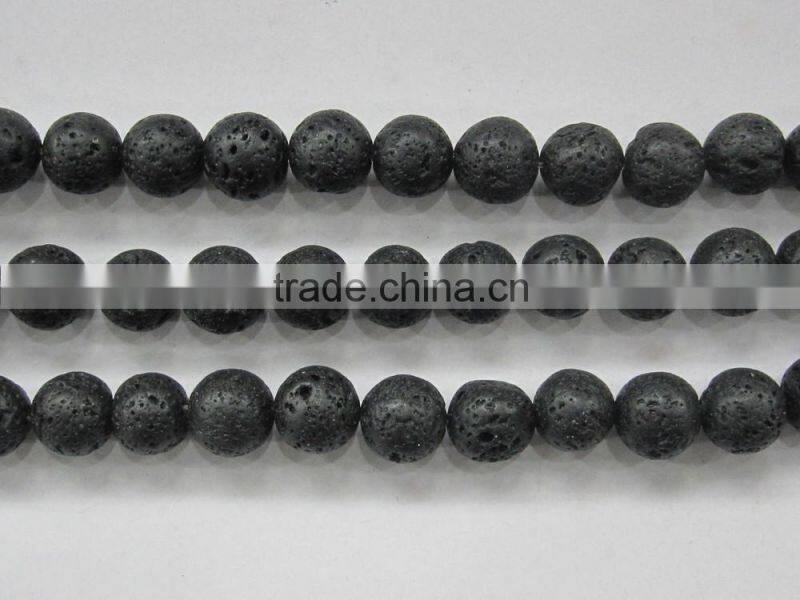 Tektite round bead for necklace decoration