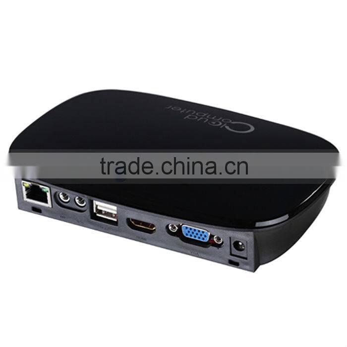 HDMI port thin client with CPU for Intel Dual Core Office net,small Linux computer,RDP 7 thin client