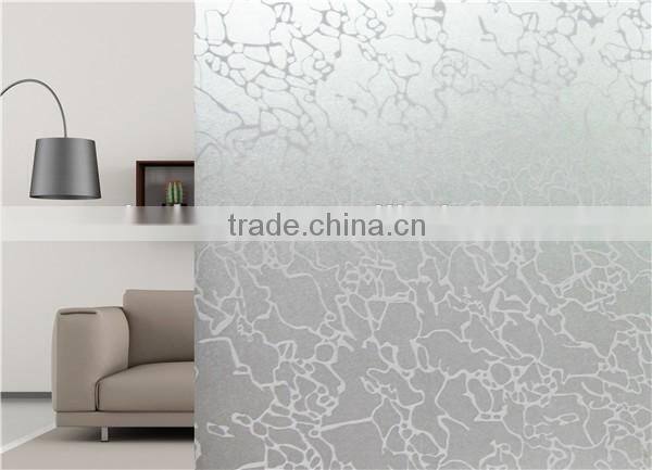 Laser frosted decorative window film for home decoration