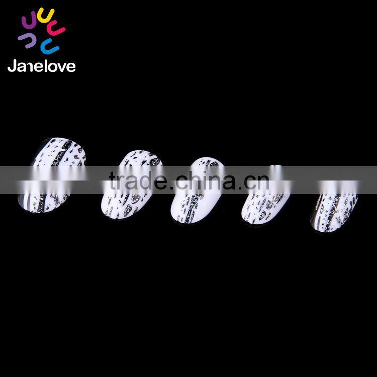 Meijiaer brand New design12/24 pcs Nail art press on nail artificial nails