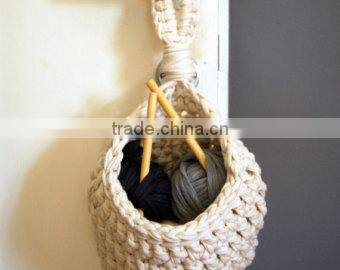 Mixed colored fancy crocheting yarn jersey t shirt yarn for craft design