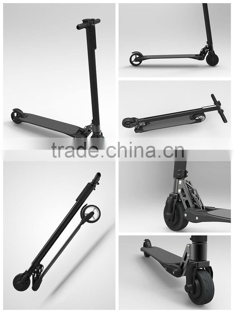 2016 newest design 36v/250w carbon fiber electric scooter,aluminum alloy enectric scooter