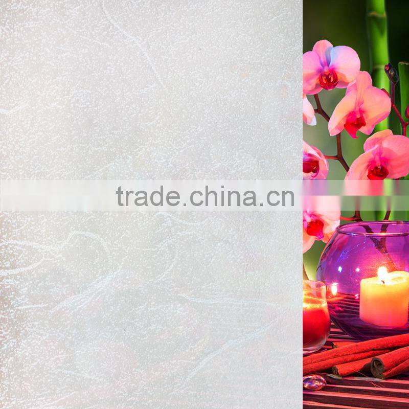 Home decoration vinyl glass sticker stained frosted glass film