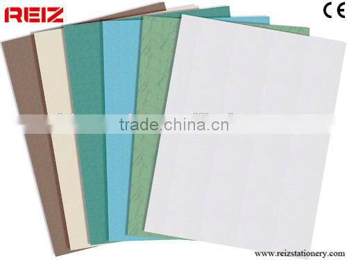 A4 230gsm leather grain paper binding cover embossed paper