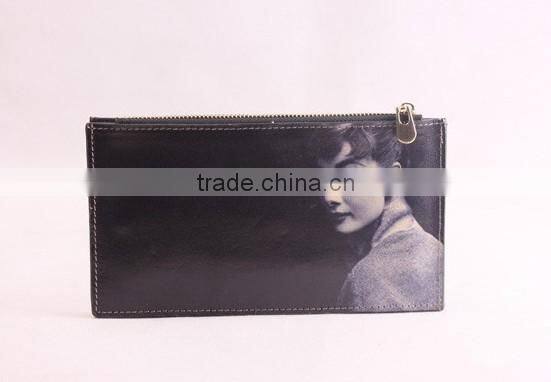 retro style noble wallet Audrey Hepburn print purse Marilyn Monroe classic purse