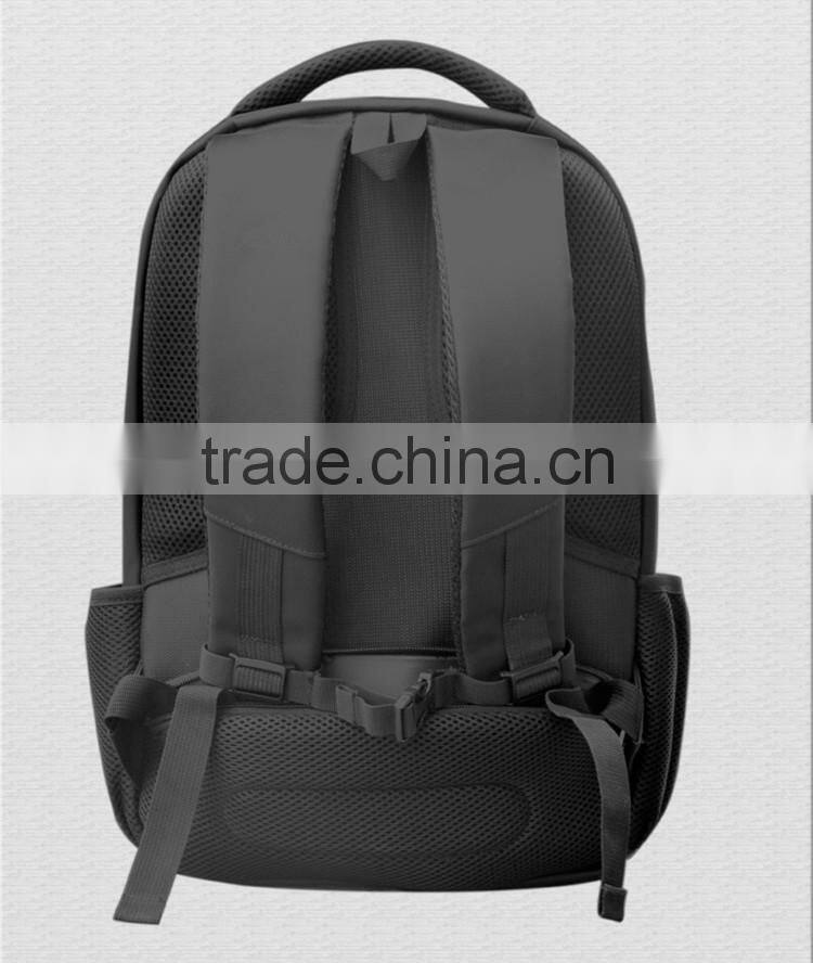 Exquisite hiking chargeable black solar panel backpack