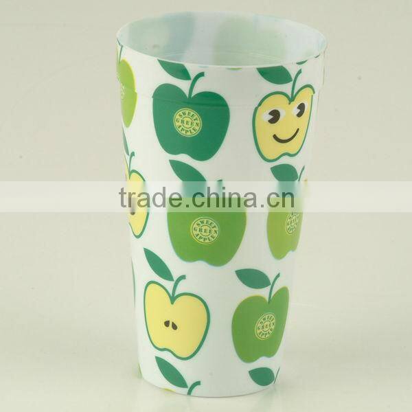 Eco-friendly 300ml/10oz plastic fruit juice cup
