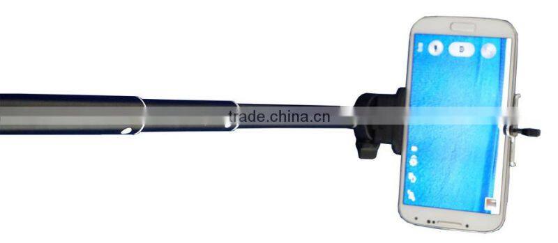 Hot sell z07-5 extendable monopod with wireless Bluetooth Remote Button for phone and camera